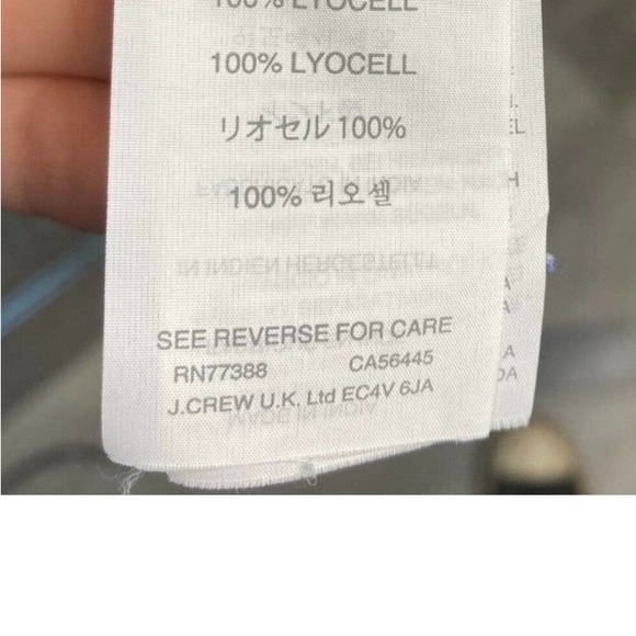 J. Crew Shirt Dress Womens XS Light Faded Blue Wash Denim Long Sleeve
Pockets - Picture 5 of 7